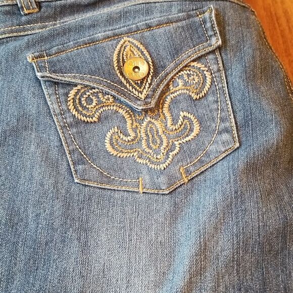 Artisan Crafted cropped jean size 10 - Picture 2 of 12